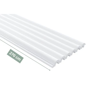 Lamele Białe L0401 L0401P Sereno 270 x 12 cm Mardom
