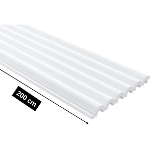 Lamele białe L0401T L0401TP Sereno 200 x 12 cm Mardom