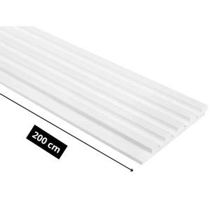 Lamele Białe L0101T L0101TP Stretto 200 x 12 cm Mardom