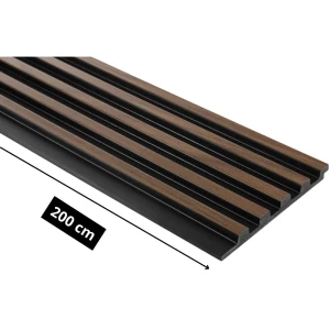 Lamele Dąb Ciemny L0104T Stretto 200 x 12 cm Mardom