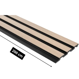 Lamele Dąb Jasny L0202T Medio 200 x 12,1 cm Mardom