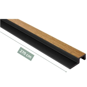 Prawe zakończenie lameli Dąb Naturalny Largo L0305R 270 x 6,2 cm Mardom