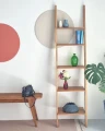 Regał drabina Ashme jesionowa 45x35x180cm 10