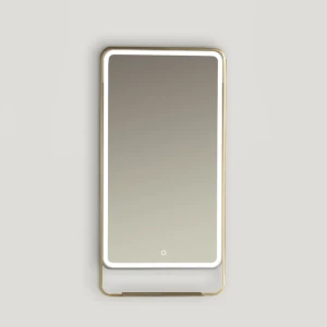 Lustro Venti Złote Ars Longa 55x110 cm z podświetleniem LED