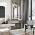 Lustro Giuliano Diamentowe Ars Longa 80x120 cm 2
