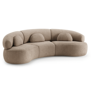 Sofa Coco 271 cm półokrągła MP Nidzica