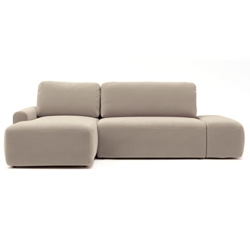 Narożnik Cloud z funkcją spania z pufą 260 cm MP Nidzica