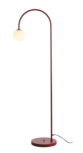 Lampa Podłogowa Una Red Wine Bordowa