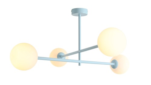 Plafon Pinne 4 Baby Blue Niebieski