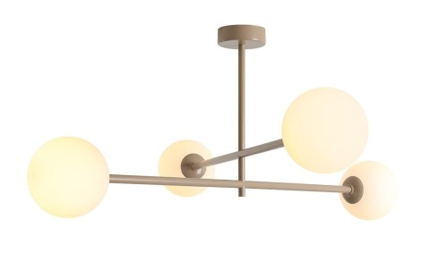 Plafon Pinne 4 Beige Beżowy