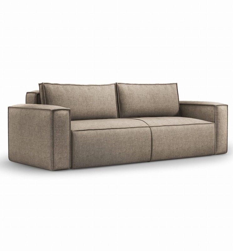 Sofa rozkładana Softi 3-osobowa 245 cm MP Nidzica beżowa