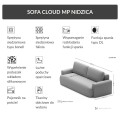 Sofa Cloud z funkcją spania 230 cm MP Nidzica 7