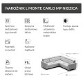 Narożnik L Monte Carlo z funkcją spania i otomaną 245 cm MP Nidzica 3