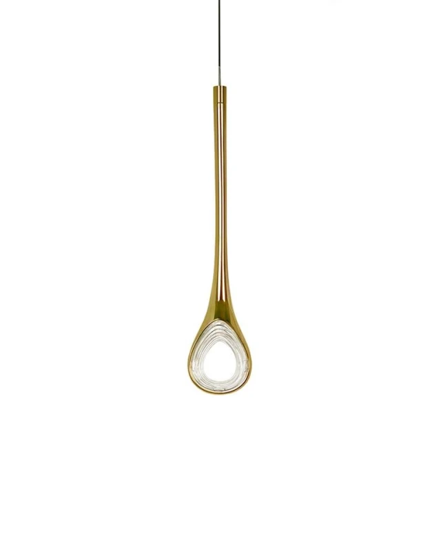MOOSEE lampa wisząca VUELO złota