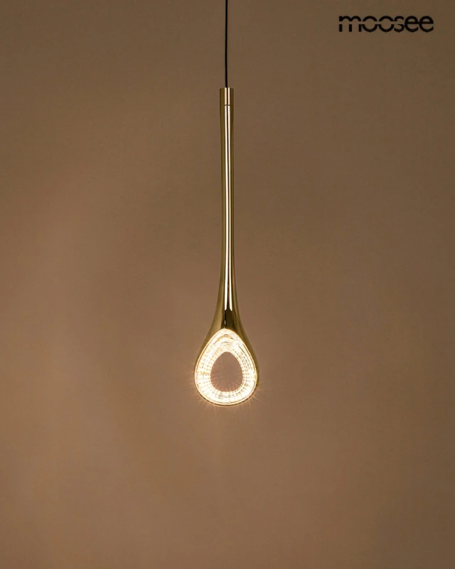 MOOSEE lampa wisząca VUELO złota 2