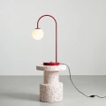 Lampka Biurkowa Una Red Wine Bordowa 2