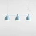 Lampa Wisząca Beryl 3 Baby Blue Niebieska 4
