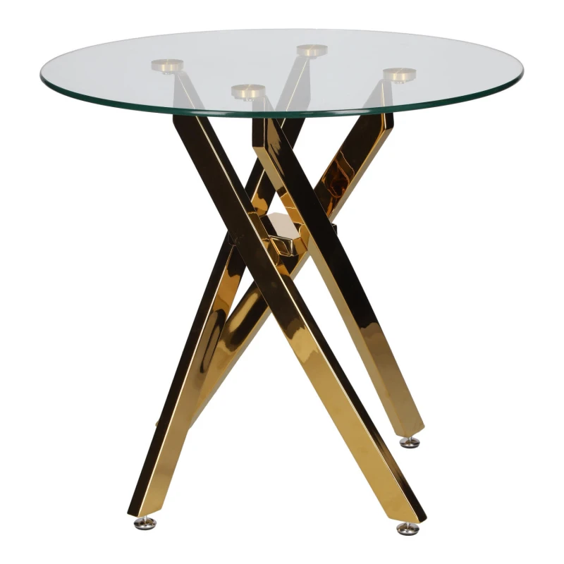Stolik kawowy Amber 60cm transparentny/  3