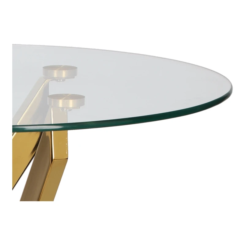 Stolik kawowy Amber 60cm transparentny/  6