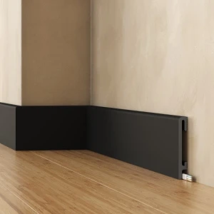 Listwa przypodłogowa czarna 10 cm PF100B DuroFit