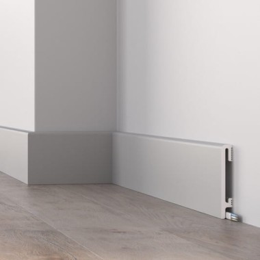 Listwa przypodłogowa szara 10 cm PF100G DuroFit