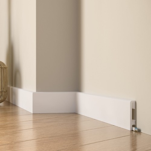 Listwa przypodłogowa biała 8 cm PF080 DuroFit