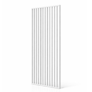 Ścianka ażurowa Biała 3x6cm - gotowy zestaw 35-275 cm LEO