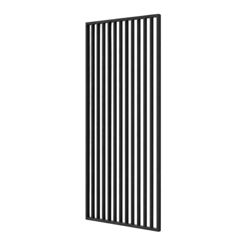 Ścianka ażurowa Czarna 3x6cm - gotowy zestaw 35-275 cm LEO