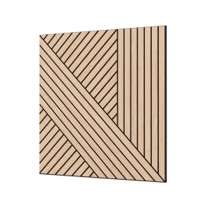 Panel frezowany Strigatti fornirowany 50x50 cm LEO