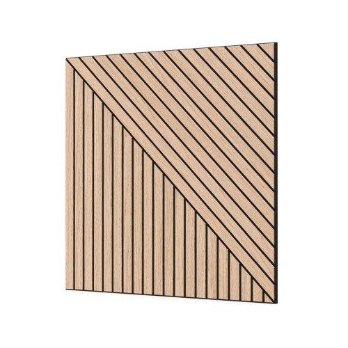 Panel frezowany Vario fornirowany 50x50 cm LEO