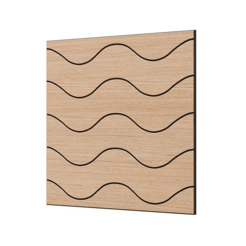 Panel frezowany Onida fornirowany 50x50 cm LEO