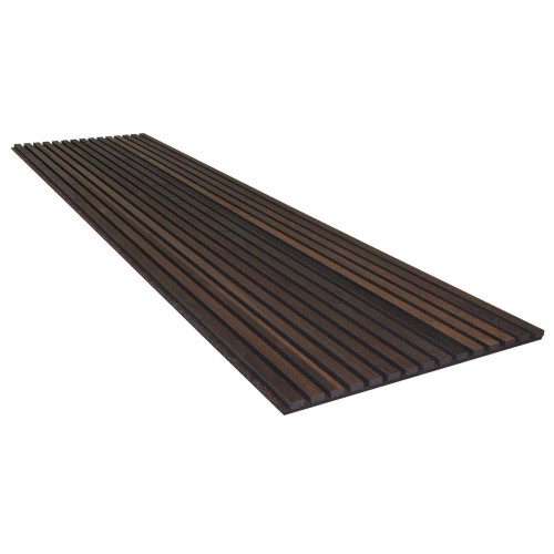 Akupanel 60x240 cm Tonal Dąb Przyciemniony - lamele na brązowym filcu Woodupp