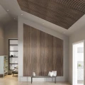 Akupanel 60x240 cm Dąb Angielski - lamele na czarnym filcu Woodupp 5