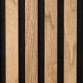 Akupanel 60x240 cm Dąb Angielski - lamele na czarnym filcu Woodupp 3