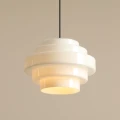  Lampa Wisząca ze szklanym kloszem Plafon Filo Milky M (fi 22) 3