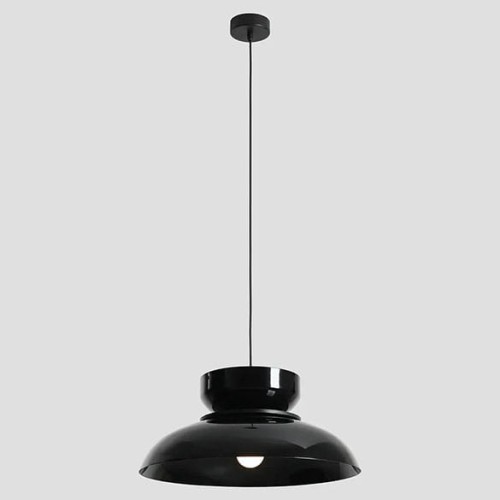 Lampa wisząca Aldo Dark Black Gloss (47+ 23+ wood)