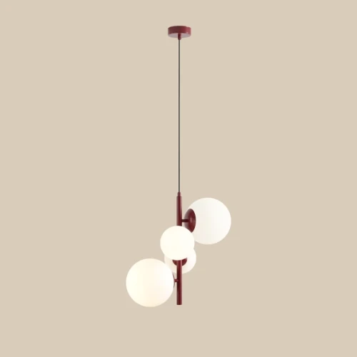 Lampa Wisząca Bloom 4 Red Wine