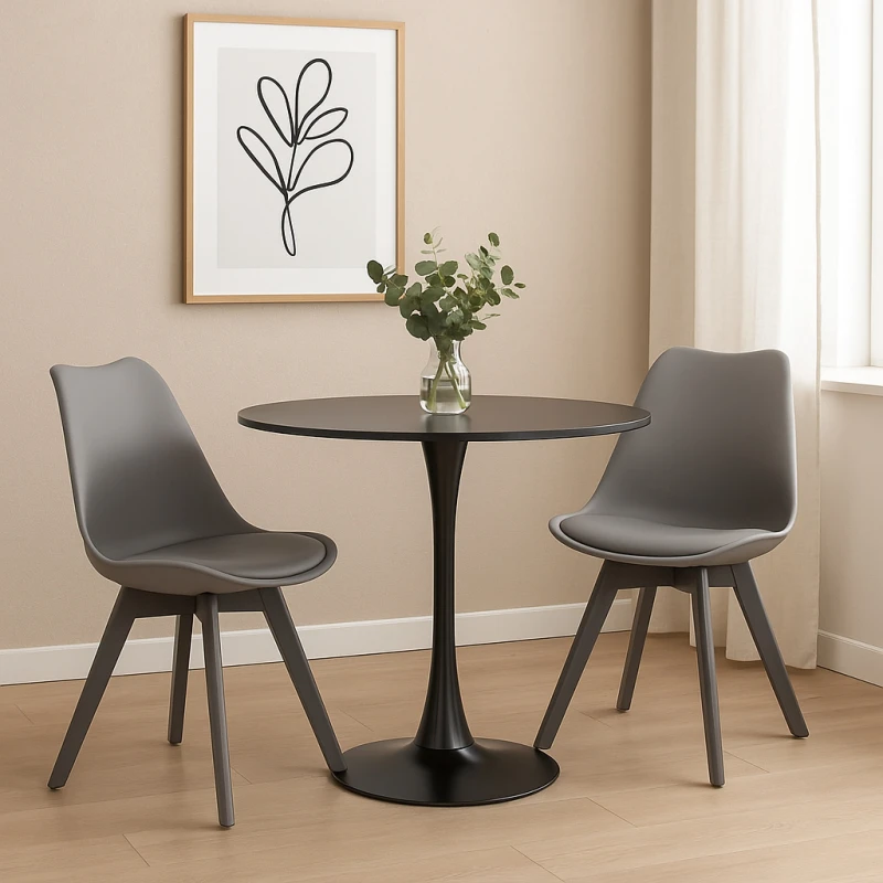 Stół Simplet Skinny Black 90cm 5