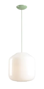 Lampa wisząca Flask Sage XL z zielonym kablem