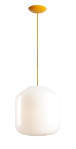 Lampa wisząca Flask Mimosa XL z żółtym kablem