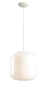Lampa wisząca Flask Cotton XL z kremowym kablem
