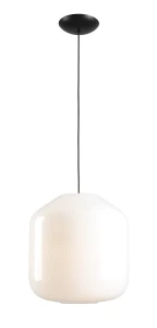 Lampa wisząca Flask Orchid XL z czarnym kablem