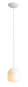 Lampa wisząca Flask Cotton S z kremowym kablem