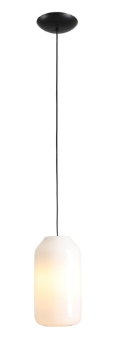 Lampa wisząca Flask Orchid M z czarnym kablem
