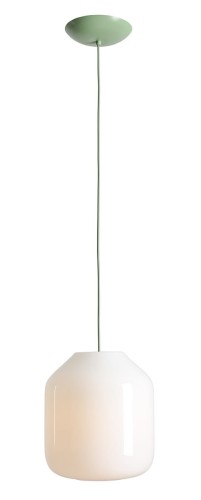 Lampa wisząca Flask Sage L z zielonym kablem