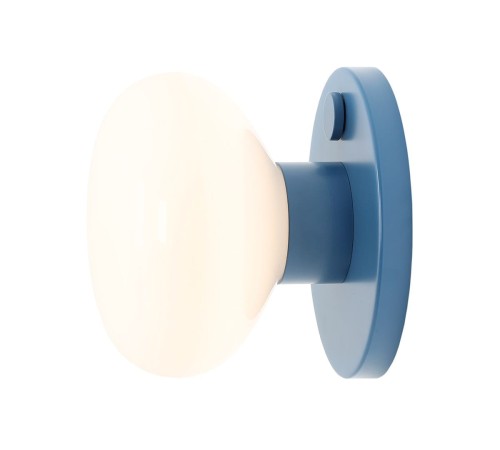 Kinkiet Flo Sky S Niebieski (opal glass) 