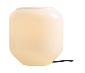 Lampa biurkowa Flask Orchid S z czarnym kablem