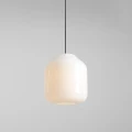 Lampa wisząca Flask Orchid L z czarnym kablem 2