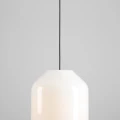 Lampa wisząca Flask Orchid L z czarnym kablem 3
