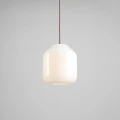 Lampa wisząca Flask Cherry L z bordowym kablem 2